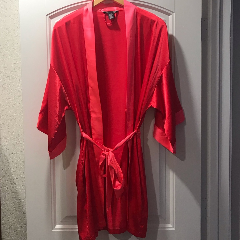 Pink and Red Victoria Secret Robe